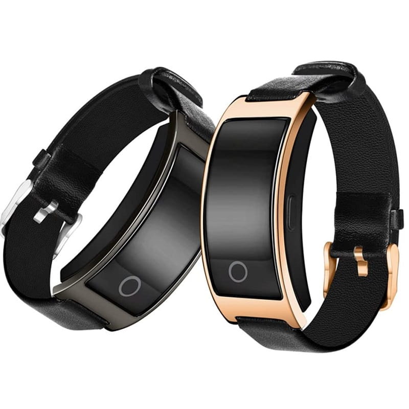 Smartwatch til Håndled | Blodtryksmåler & Pulsmåler | OLED Skærm | IP67 Vandtæt | Bluetooth 4.0 | Kompatibel med Android & iOS | Lang Batteritid | Moderne & Slankt Design | Steg- og Kalorie Tracker