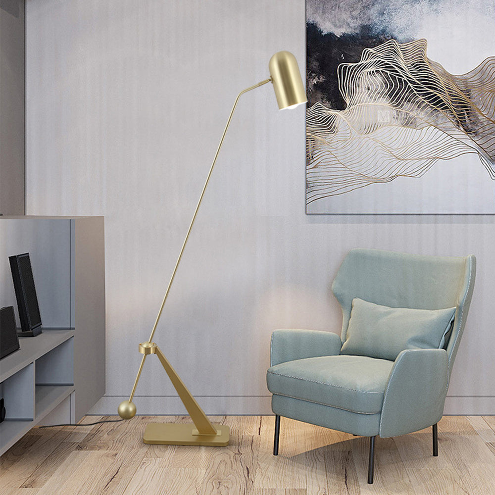 Sorvento | Stehlampe | Elegantes Design | Gegengewicht Mechanismus | Modernes Handwerk | Minimalistische Silhouette | Haltbarkeit | Effektives Licht