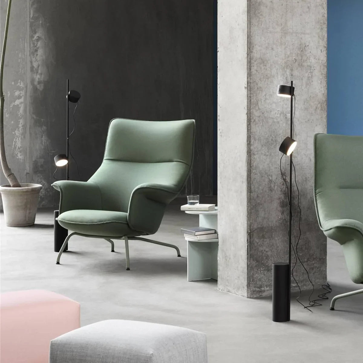 Tovinia Stehlampe | Schlankes minimalistisches Design | Effektive und stilvolle Beleuchtung | Langlebige Qualitätsmaterialien | Ideal für Wohnzimmer,