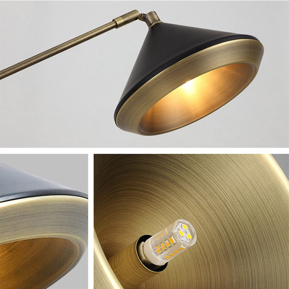 Castano | Verstellbare architektonische Lampe | Modernes Design | Industrie-Stil | Geeignet für Home-Offices & Wohnzimmer | Qualitätsmaterialien