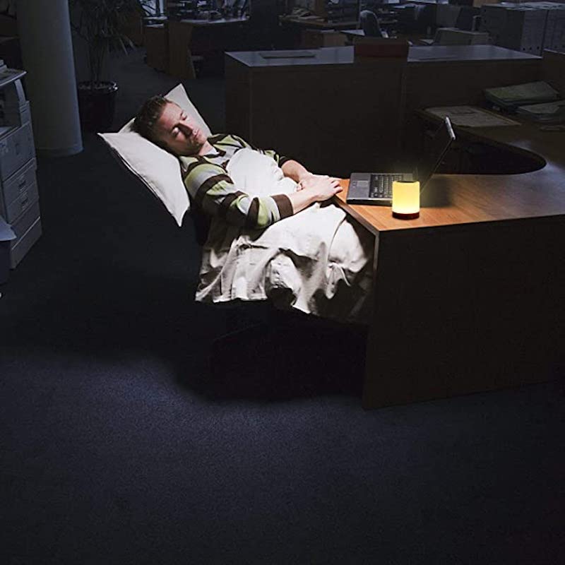 Lampa dotykowa | Zmiana koloru RGB | Akumulatorowa | 2800K-3100K | Dioda LED | Światło przyjazne dla oczu 360° | Ładowanie przez USB | 9 x 9 x 12 cm