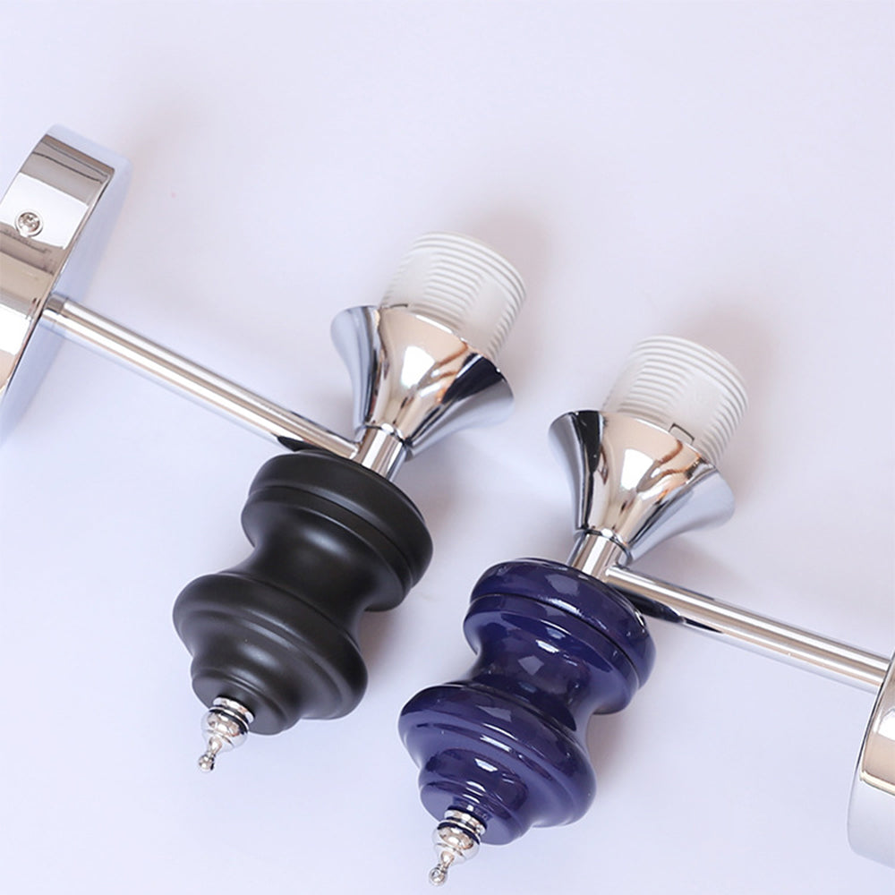 Unik lampe murale vintage française | Laiton & verre | Or | E27 | Design inspiré du Moyen Âge | Pour salle à manger, salon & chambre | 26cm de