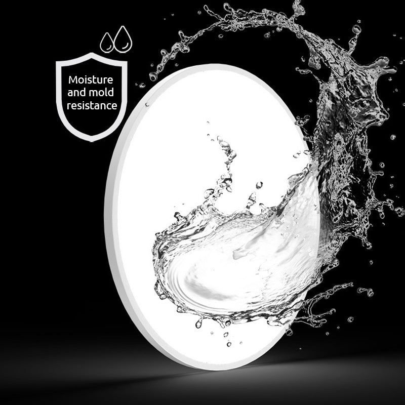 AstraCircle LED | Nowoczesna okrągła lampa sufitowa | Biało-czarny metalowy design | Energooszczędne oświetlenie | Idealna do jadalni