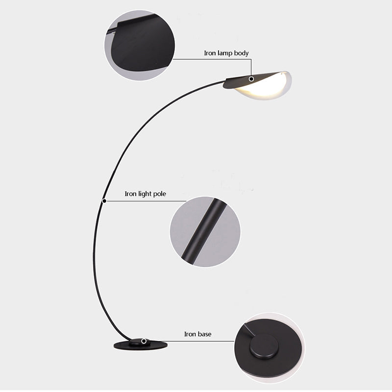 Trenillo Moderne Stehlampe | Minimalistisches Design | Robuste Konstruktion | Effektive Beleuchtung | Elegante und Stilvolle Aufwertung für