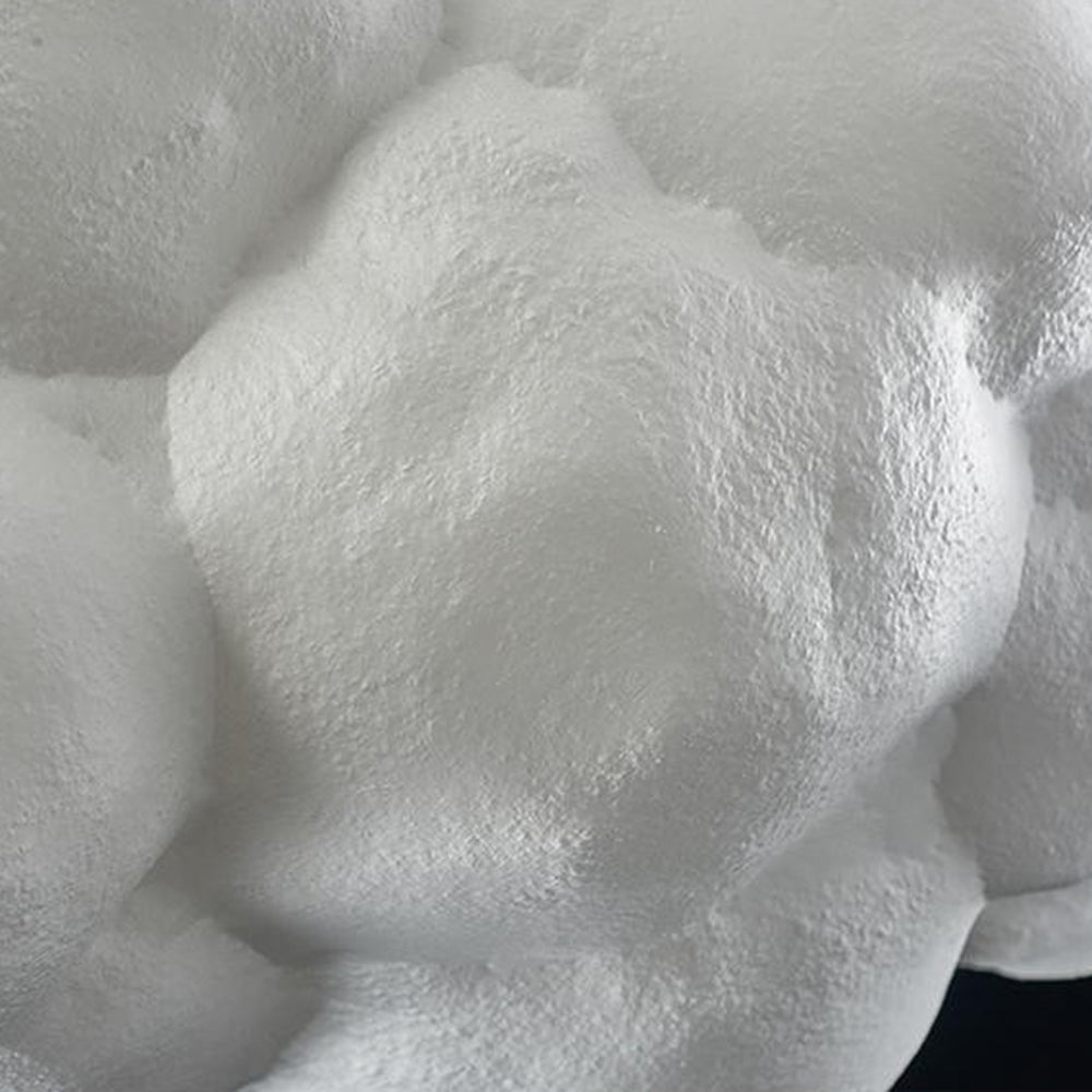 TranquilAura | Żyrandol LED w kształcie chmury | Regulowana jasność | Wysokiej jakości PVC i bawełna | Minimalistyczny design | 60 x 40 cm