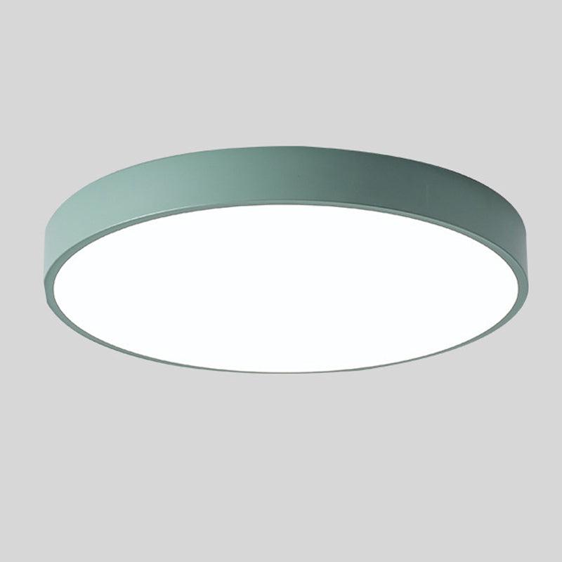 Træ LED Loftlampe | Cirkulær Design | Skandinavisk Stil | Metal + Akryl Materiale | 220V | 5-10m² Belysning | Ideel til Soveværelse Balkon Studie | Moderne Elegance