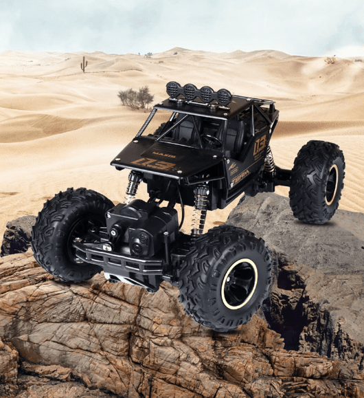 BeastTrek X4 | Robustes Offroad-RC-Auto | 4x4 | Leistungsstarker Motor | Stoßfest | 15 km/h | Lange Laufzeit | 2,4-GHz-Fernsteuerung | Hochwertige Reifen | Für Kinder und Erwachsene | Inklusive Akku | Ideal für Garten und Erde