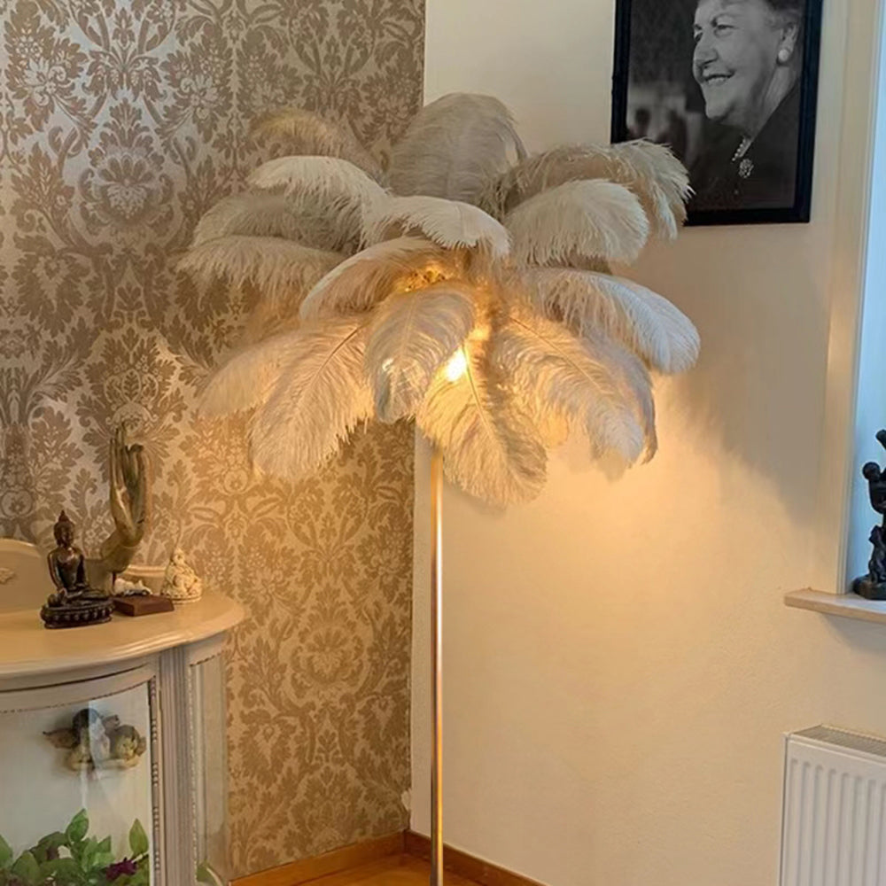 O'Moore | Elegante und Moderne Stehlampe | Natürliche Inspiration | Hochwertige Materialien | Effektive Beleuchtung | Für Wohnzimmer, Schlafzimmer