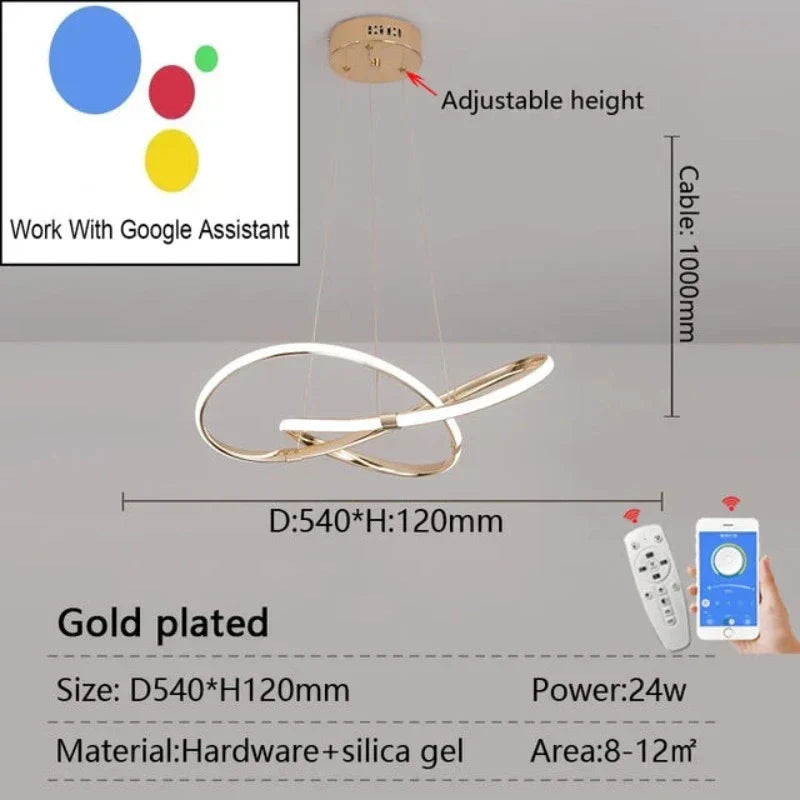 LightMaster | Smart LED Pendelbeslag | Nem og Sikker Montering | Universal Kompatibilitet | Passer til Diverse Lofttyper | Robust Design | Høj