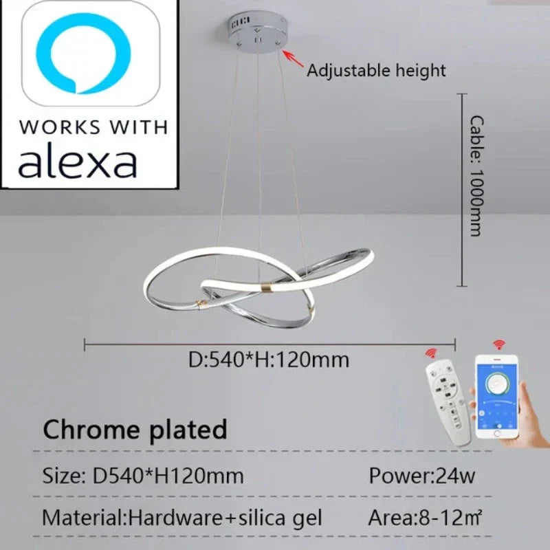 LightMaster | Smart LED Pendelbeslag | Nem og Sikker Montering | Universal Kompatibilitet | Passer til Diverse Lofttyper | Robust Design | Høj
