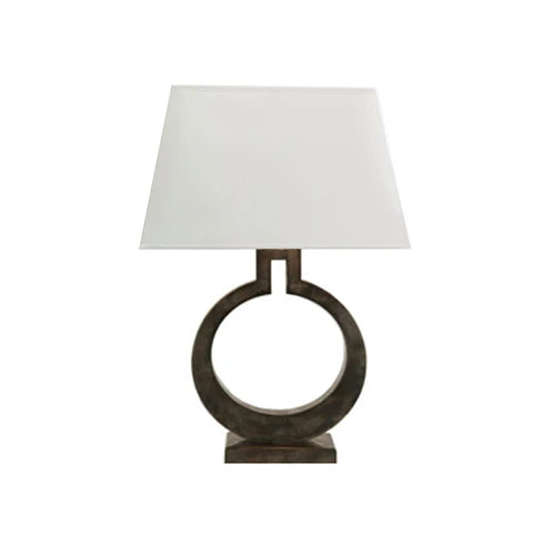 EliteShine | Lampe de luxe moderne | Inspirée de villa | Accents dorés | 56 cm de hauteur | E27 | Fer & tissu | Éclairage