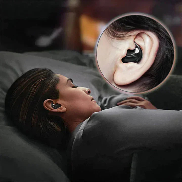SnoozePods | Trådløse Mini-Sov Høretelefoner med Støjreduktion & Lang Batteritid