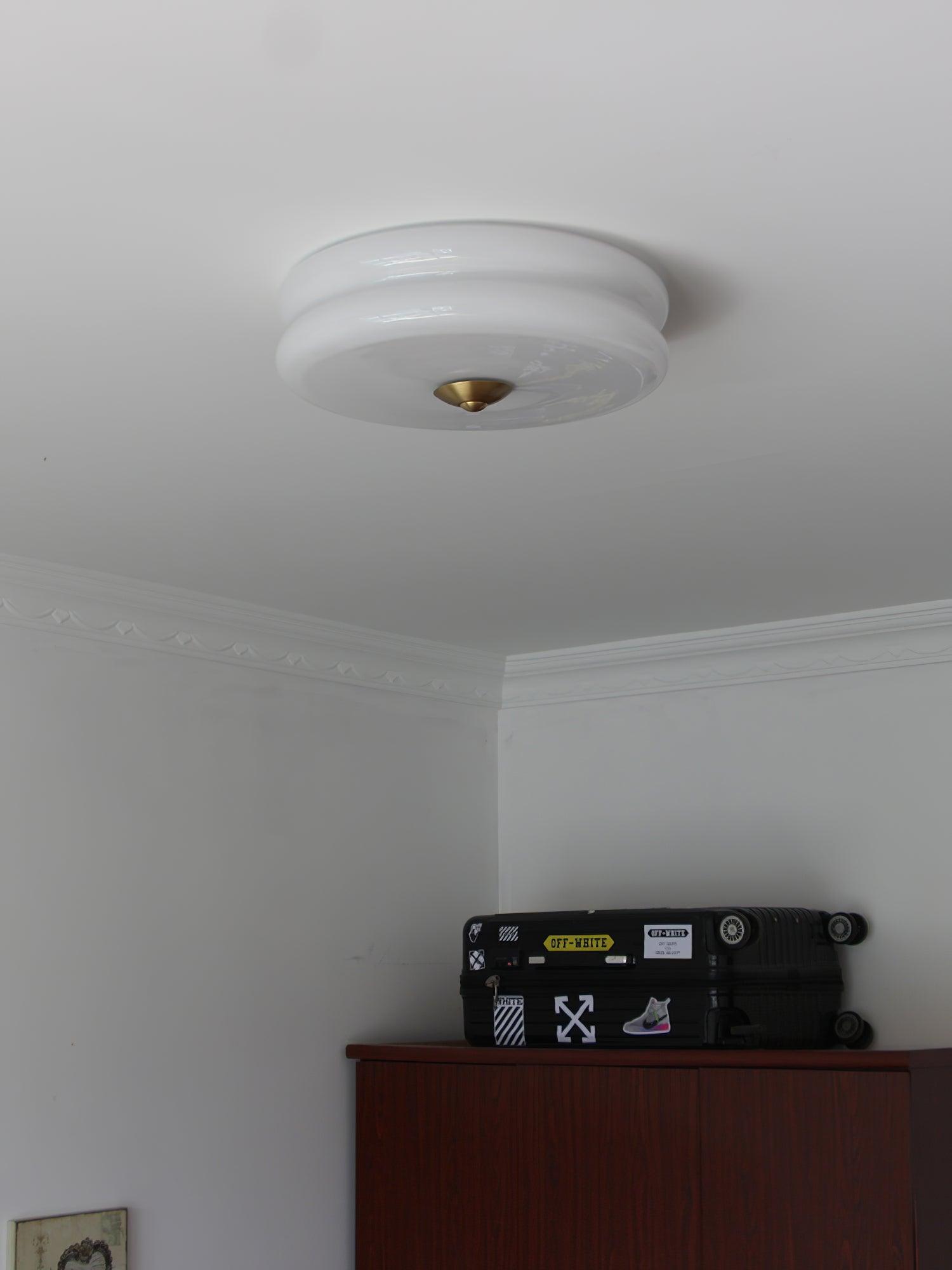 Art Deco loftslampe | Vintage design | Geometrisk elegance | Lysmuligheder 3000K-6000K | Integreret LED | Jern, metal og glas | UL, ETL, CE certificeret | Perfekt til stue, spisestue, entré