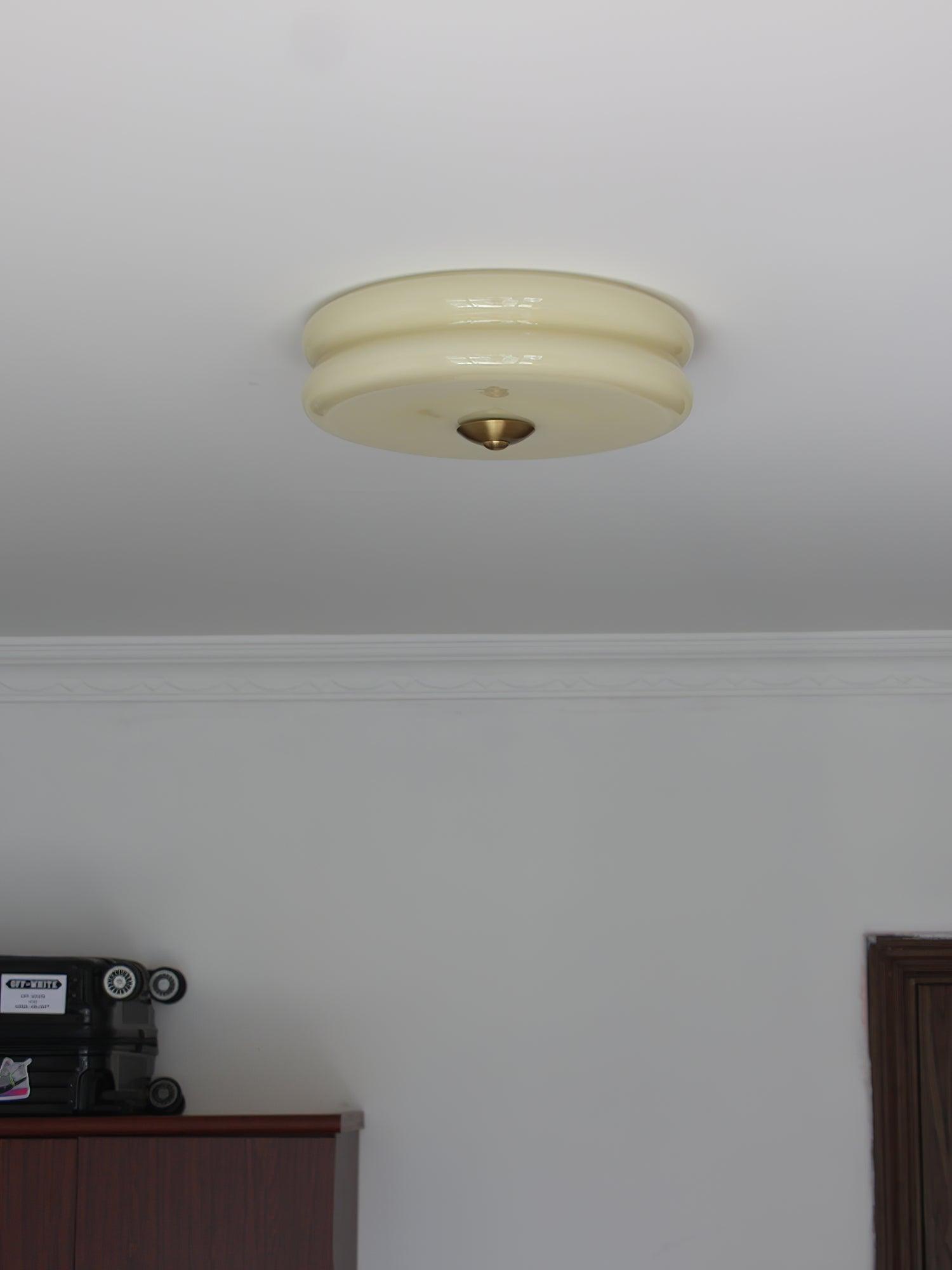 Art Deco loftslampe | Vintage design | Geometrisk elegance | Lysmuligheder 3000K-6000K | Integreret LED | Jern, metal og glas | UL, ETL, CE certificeret | Perfekt til stue, spisestue, entré