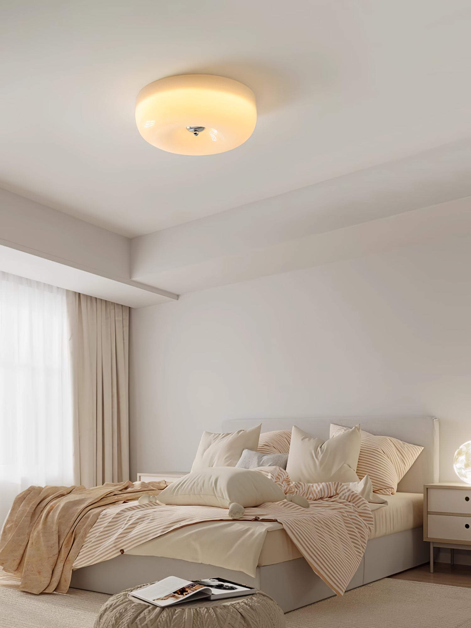 Art Deco loftslampe | Vintage design | Geometrisk elegance | Lysmuligheder 3000K-6000K | Integreret LED | Jern, metal og glas | UL, ETL, CE certificeret | Perfekt til stue, spisestue, entré