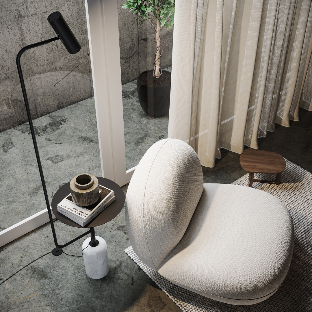 Bodenständer | LED Integriert | Modernes Design | Einstellbare Helligkeit | Energiesparend | Elegante Innenbeleuchtung | Robuste Konstruktion