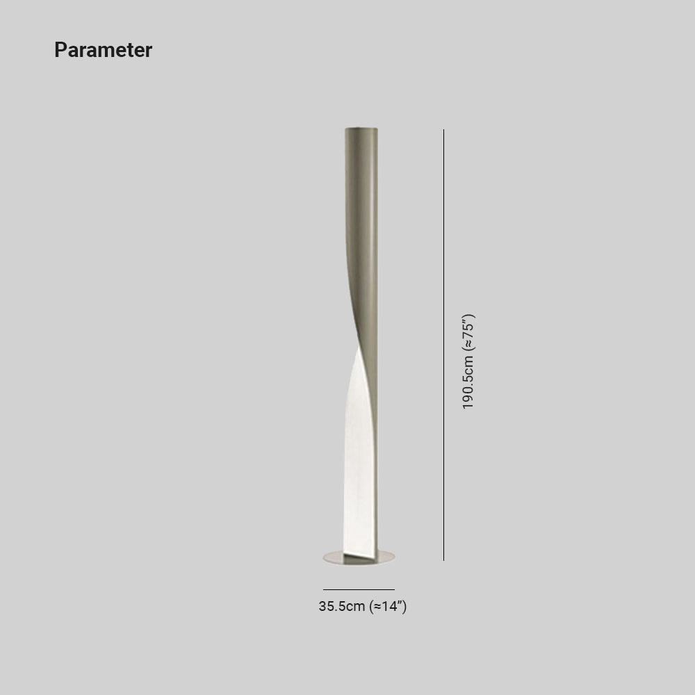 Modernes Industriedesign LED Stehlampe | Weiß Rot Grau Gold Finish | Geeignet für Wohnzimmer und Schlafzimmer | Höhenverstellbar | 5-15㎡