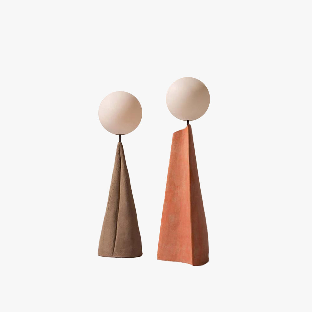 Carins Design LED Lampe | Rot/Braun Metall und Keramik | Wohnzimmer und Esszimmer | Moderner Stil | 5 Licht G9 | Inklusive Lichtquelle | IP20