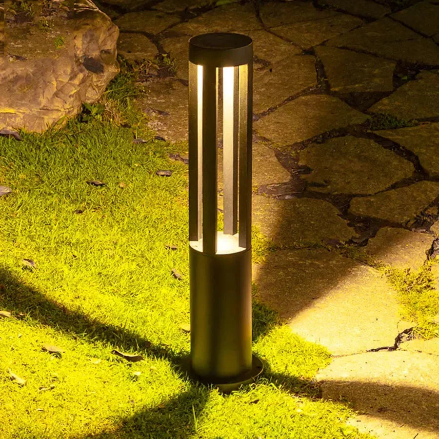 Luminoir StoneGlow | Lampe LED extérieure étanche | Design élégant | Économe en énergie | Aluminium résistant aux intempéries | Idéal pour allées de