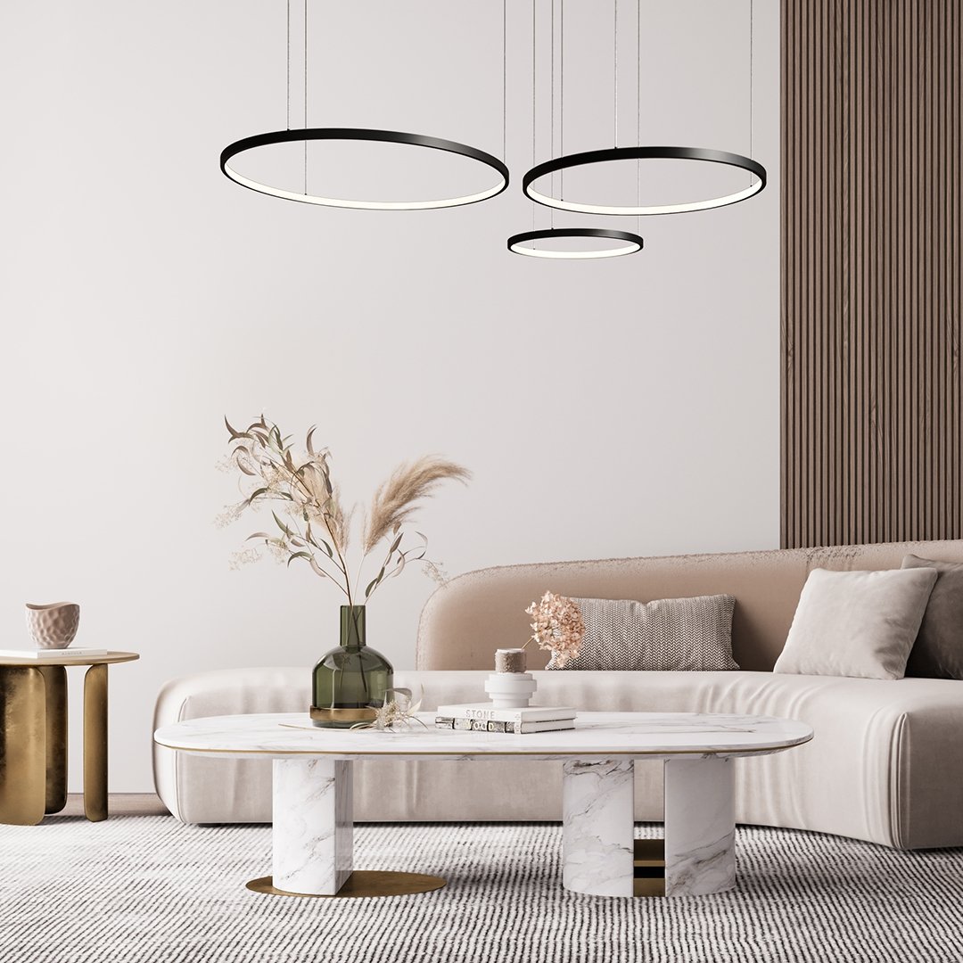 LED | Design Loftslampe | Elegant Hjemmebelysning | Moderne Stil | Jævn Lysfordeling | Energieffektiv | Stilfuldt Materialevalg | Velegnet til Alle