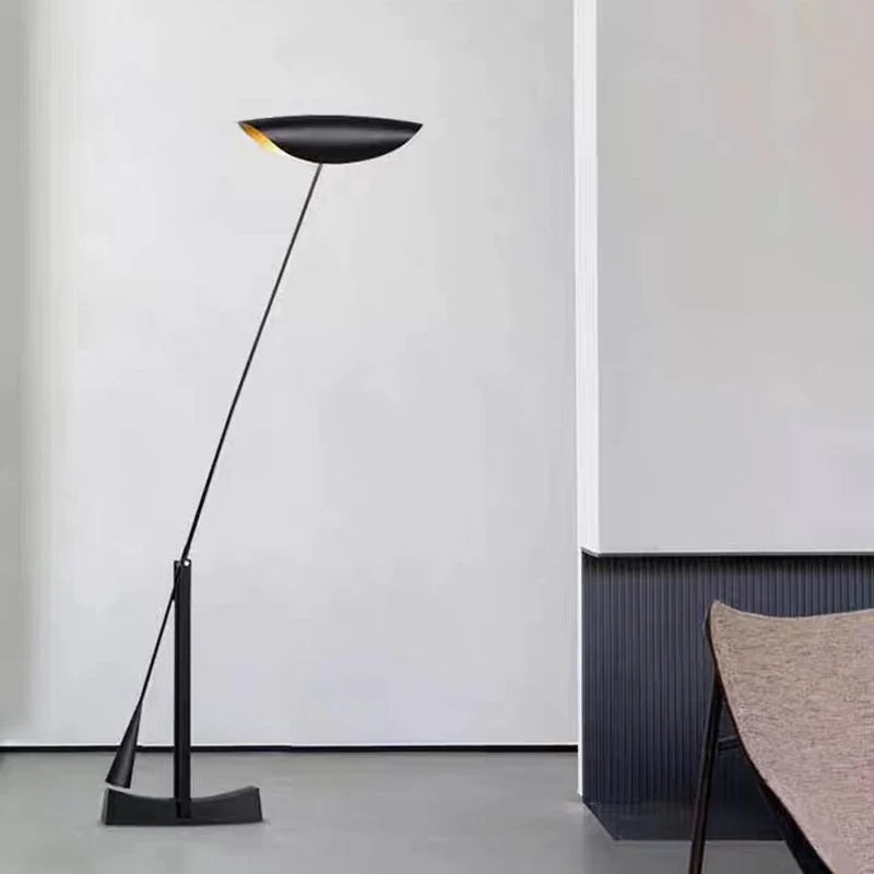 Feranvia | Moderne Stehlampe | Zeitloses Minimalistisches Design | Stabile Basis | Hohe Qualität | Effektive Beleuchtung | Passt für Wohnzimmer,
