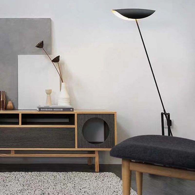 Feranvia | Moderne Stehlampe | Zeitloses Minimalistisches Design | Stabile Basis | Hohe Qualität | Effektive Beleuchtung | Passt für Wohnzimmer,