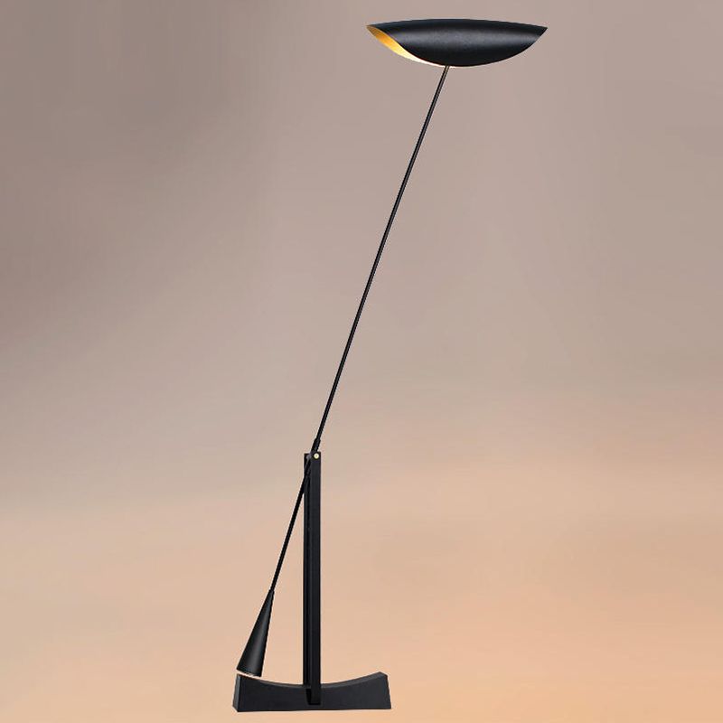 Feranvia | Moderne Stehlampe | Zeitloses Minimalistisches Design | Stabile Basis | Hohe Qualität | Effektive Beleuchtung | Passt für Wohnzimmer,