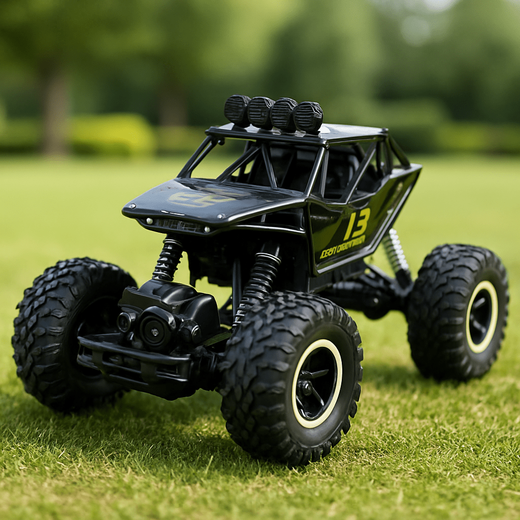 BeastTrek X4 | Robustes Offroad-RC-Auto | 4x4 | Leistungsstarker Motor | Stoßfest | 15 km/h | Lange Laufzeit | 2,4-GHz-Fernsteuerung | Hochwertige Reifen | Für Kinder und Erwachsene | Inklusive Akku | Ideal für Garten und Erde