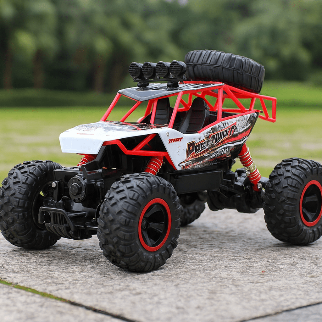 BeastTrek X4 | Robustes Offroad-RC-Auto | 4x4 | Leistungsstarker Motor | Stoßfest | 15 km/h | Lange Laufzeit | 2,4-GHz-Fernsteuerung | Hochwertige Reifen | Für Kinder und Erwachsene | Inklusive Akku | Ideal für Garten und Erde