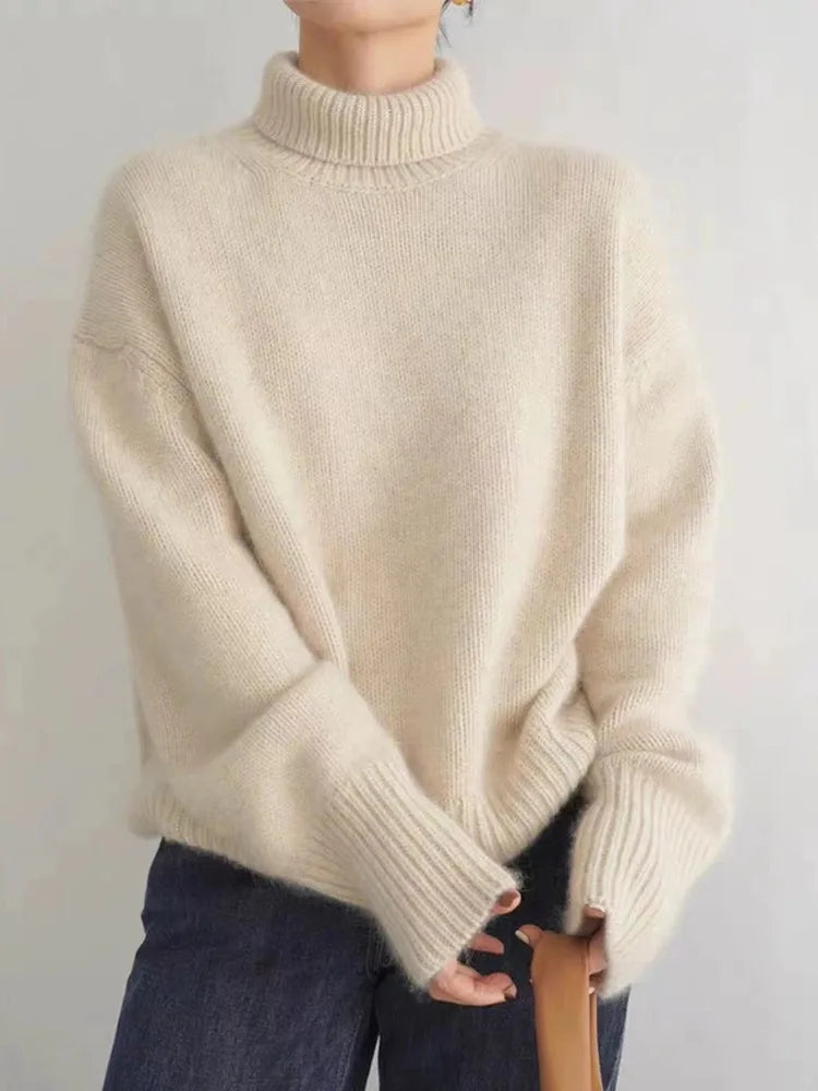 Aada Turtleneck | Luksuriøs Kashmir | Tidløs Design | Blød Komfort | Alsidig til Hverdag og Fest | Flere Farver