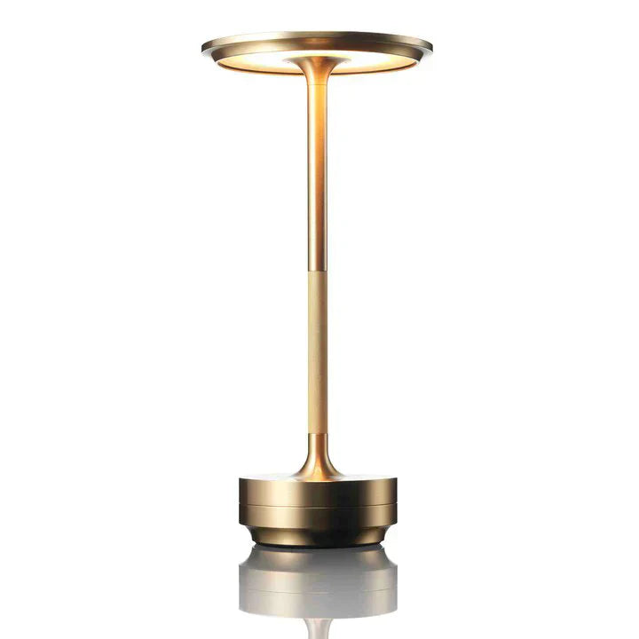 Lampe de bureau LED Bailey | Dimmable avec capteur tactile | Sans fil & étanche IP66 | Aluminium | Couleur de lumière réglable | Batterie