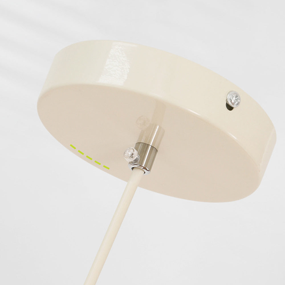 Kreatywna lampa wisząca inspirowana miską ryżu | Żelazo i akryl | Oświetlenie LED | Do salonu, jadalni lub kuchni | Ø35 cm | Elegancki design