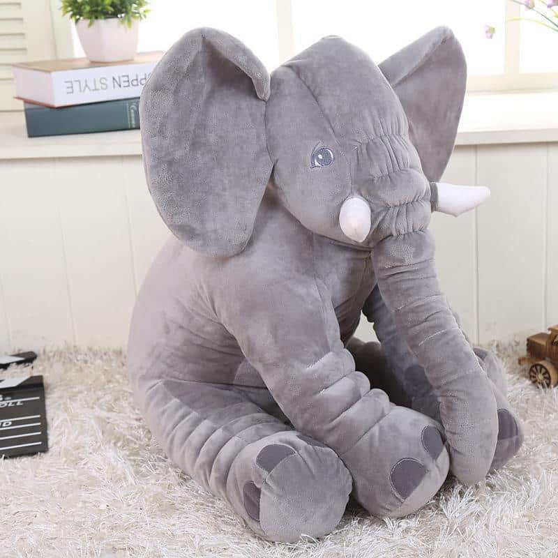 Elefant krammebamse 30 eller 50 cm. (kramme bamse)