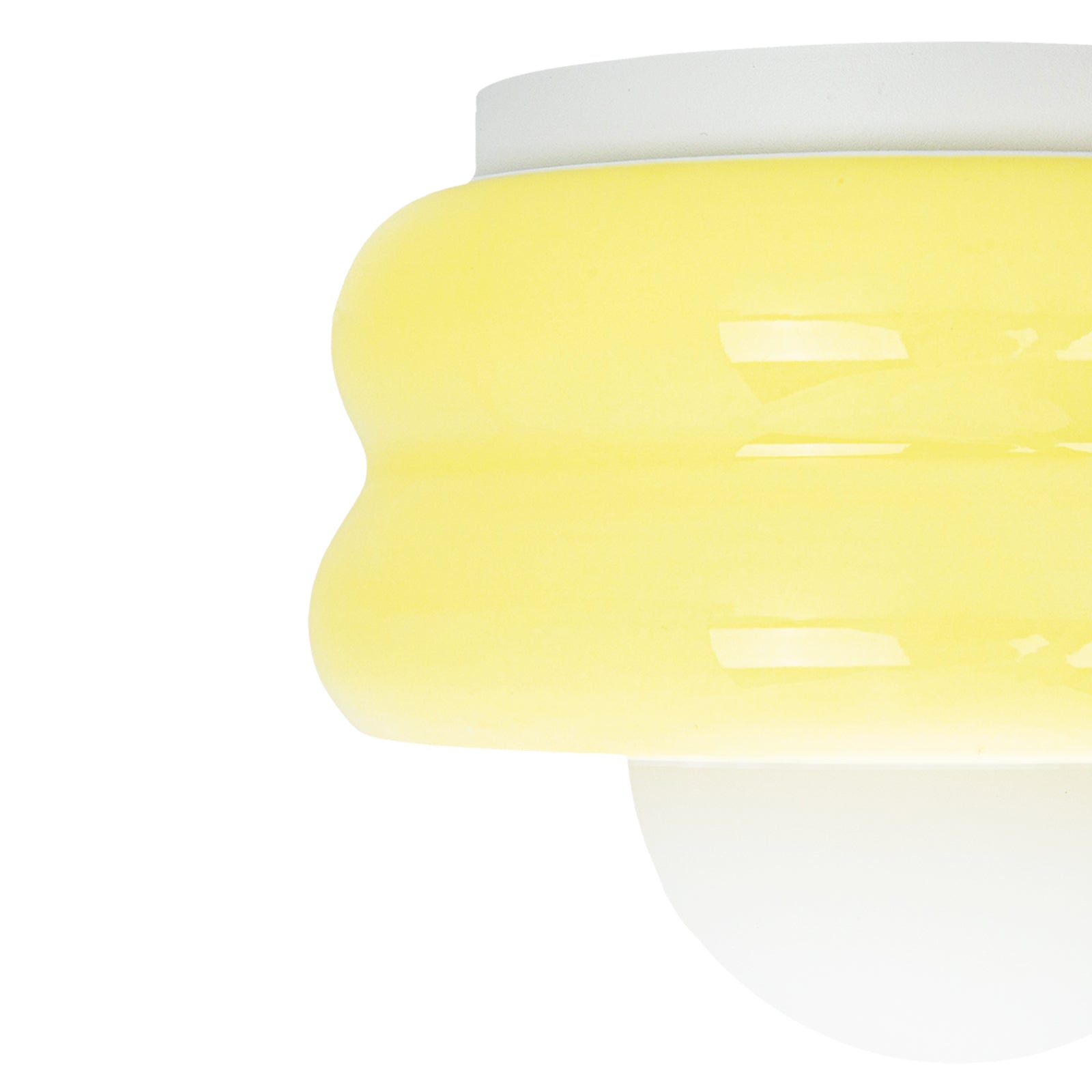 Strömlinjeformad keramisk vägglampa | Färgglad modern design | Dekorativa ränder | G9-sockel | Lämplig för matsal, vardagsrum, sovrum | 110V-120V | Keramik + glas | CE-, UL-certifierad