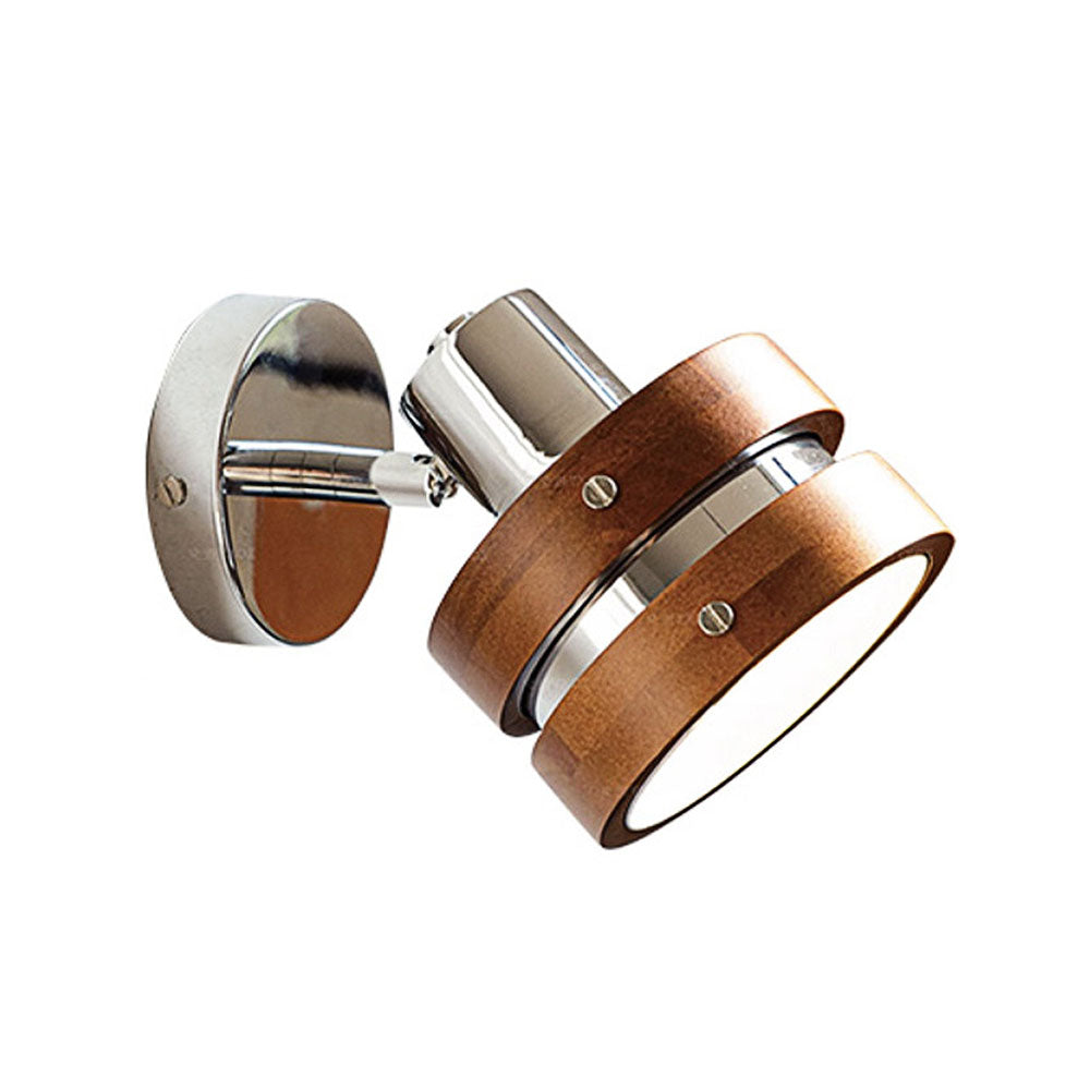 Mini lampe murale | Style rétro français | Brun | Abat-jour en verre | 1 lumière | Douille E27 | Max 40W | Certifié CE, UL | 35 cm de hauteur