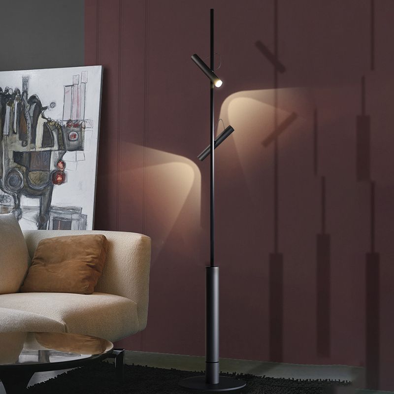 Stehlampe | Domerina | Minimalistisches Design | Moderner Stil | Hohe Qualität | Funktionale Beleuchtung | Für Wohnzimmer und Schlafzimmer | Robuste