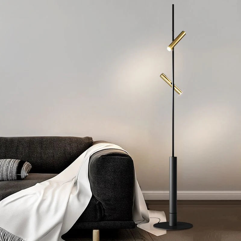 Stehlampe | Domerina | Minimalistisches Design | Moderner Stil | Hohe Qualität | Funktionale Beleuchtung | Für Wohnzimmer und Schlafzimmer | Robuste