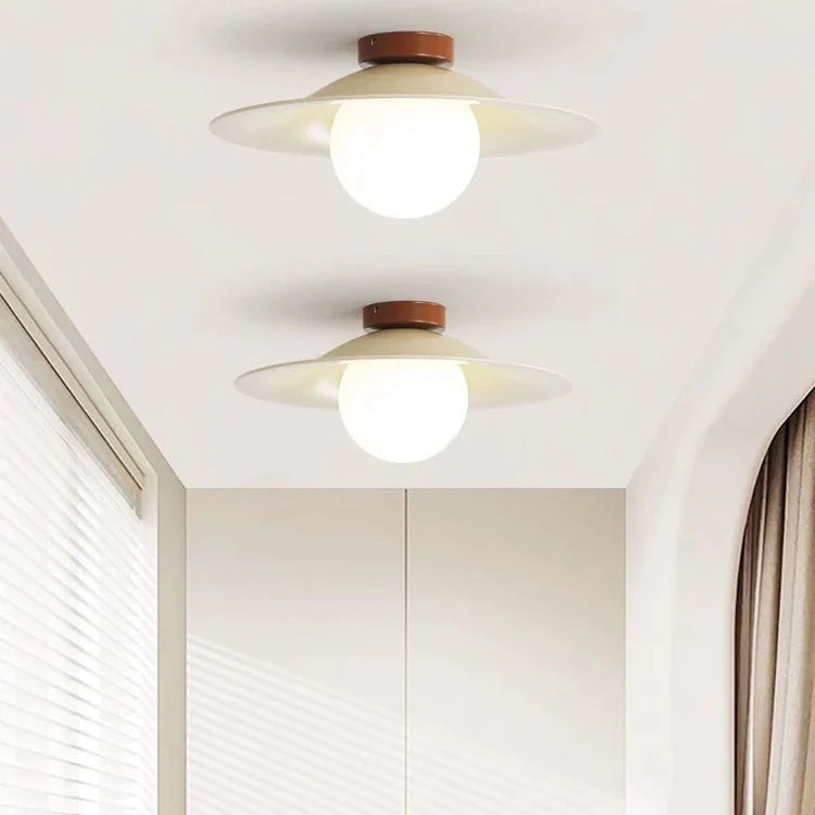 Elegante Retro Jernloftslampe | Justierbare LED-Farbetemperaturen | Zeitloses Design für Wohnzimmer und Flur | CE & UL Zertifiziert | Stilvolle