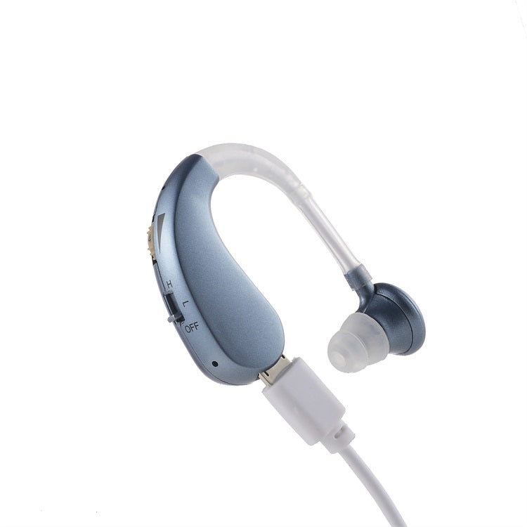 Bluetooth Hovedtelefoner | Trådløs Lyd | Enkel Kontrol | Klar Röståtergivning | Seniorvenlig Design | Brusreducering | Lang Batteritid | USB Opladning | Blå eller Sølv | Letvægts Komfort | Justerbart Hovedbånd