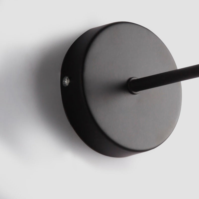 Brady Modern LED-vägglampa | Justerbar | Svart finish | Perfekt för matsal, vardagsrum eller sovrum | Inomhusbelysning | Vridbar design | Energieffektiv LED | Metallkonstruktion