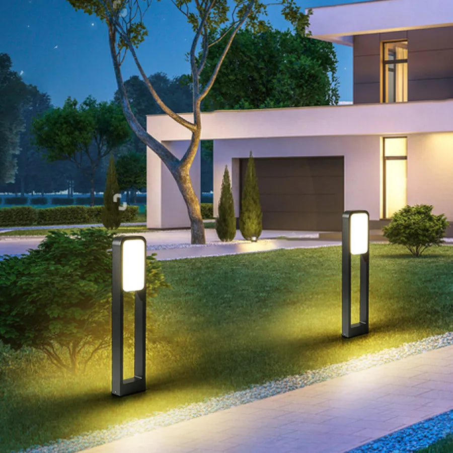 BrightBeam | Kräftig Gartenbeleuchtung | Hohe Helligkeit | Energiesparend | Langlebiges Design | Luminoir Beleuchtung | Aluminium Material | 50 cm