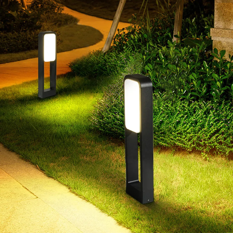 BrightBeam | Kräftig Gartenbeleuchtung | Hohe Helligkeit | Energiesparend | Langlebiges Design | Luminoir Beleuchtung | Aluminium Material | 50 cm