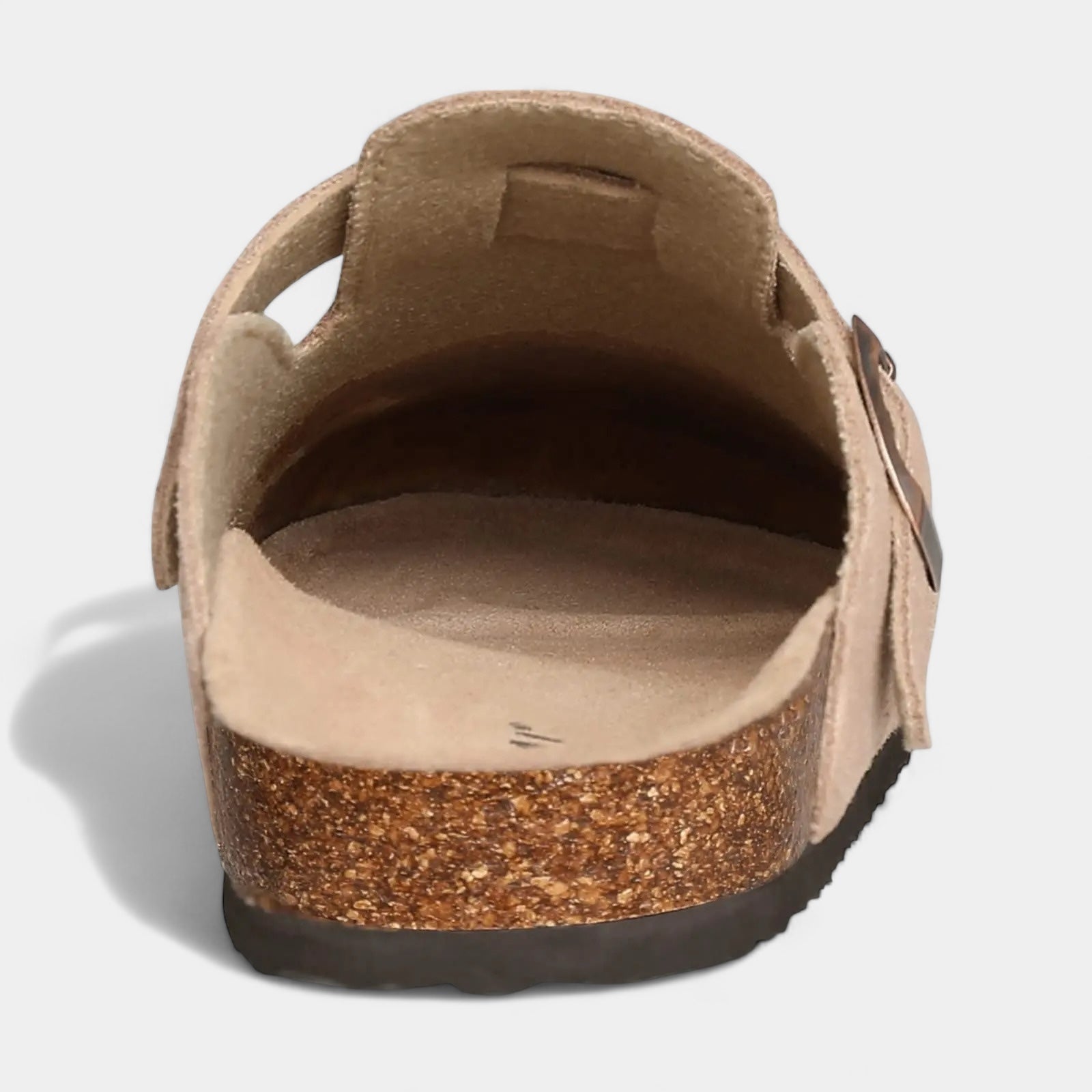 Kyle | Komfortable Wildleder Tøffel | Korkfodbed | Justerbar Spænde | Alsidig Hjemmetøffel | Diskret Design | Komfortabel Passform | Ideel til Daglig Brug | Blødt og Holdbart Materiale