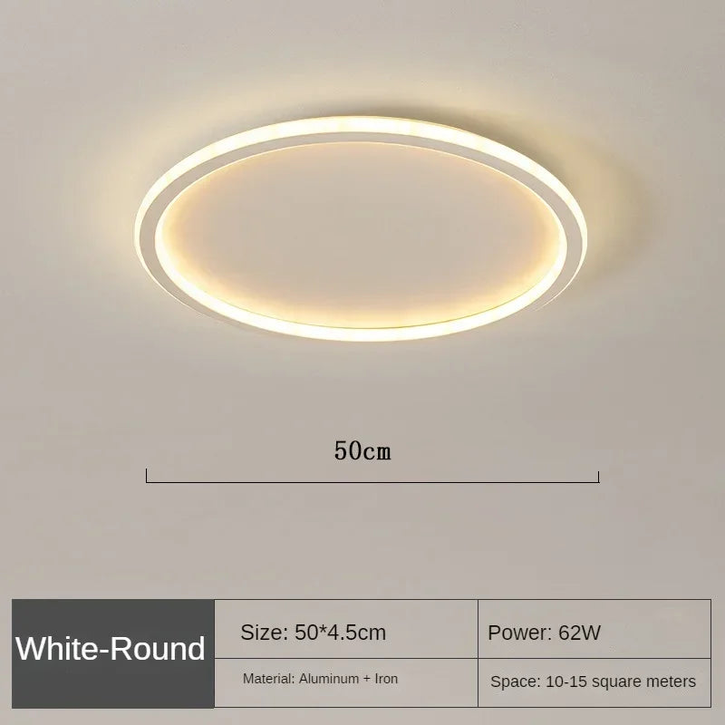 Luminoir lampe de loft | LED | design scandinave | rond | 40 cm | métal et verre | moderne | économe en énergie | éclairage élégant | idéal pour