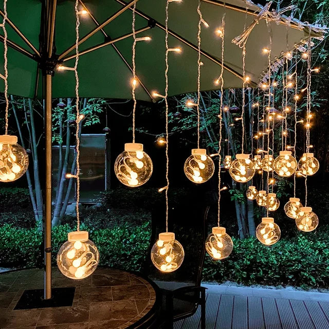 Lysende FairyGlow | Guirlande LED étanche pour usage extérieur | 3,5m de longueur | Éclairage atmosphérique pour jardin et