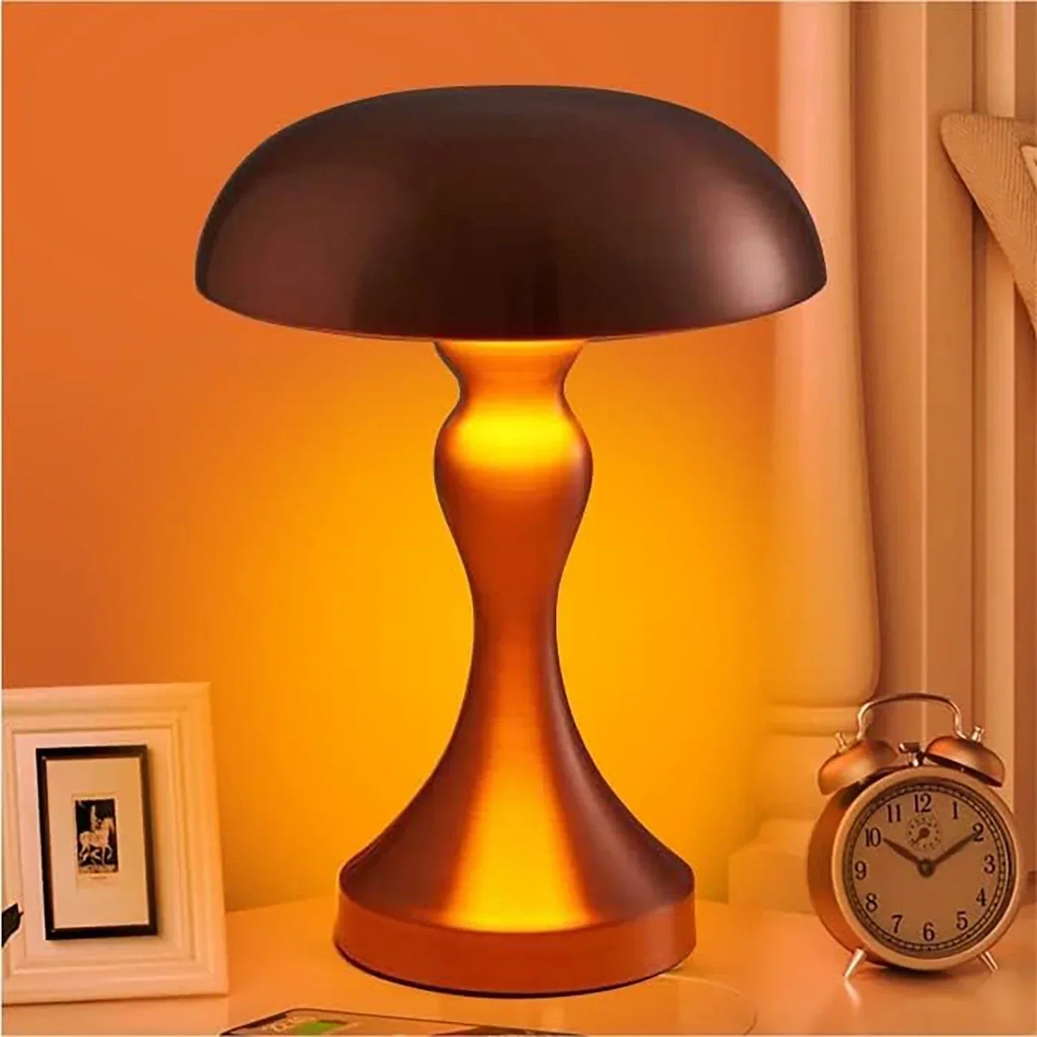 StarlightGlare | Lampe de lecture ajustable | Lumière nocturne apaisante | Recharge USB sans fil | Design moderne et élégant | Idéal pour chambre et
