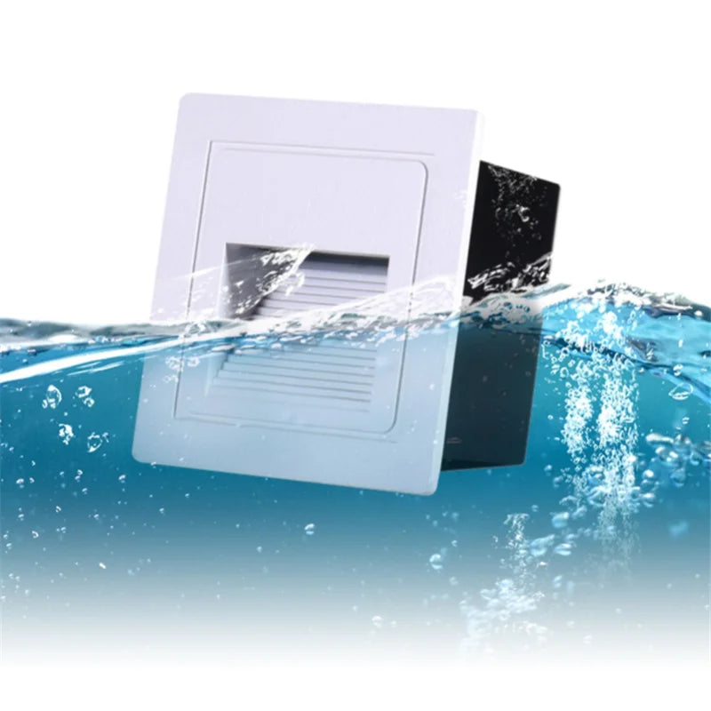 Luminoir | Applique murale LED pour escaliers | Éclairage élégant et fonctionnel | Sécurité et style | Installation facile | Matériaux durables