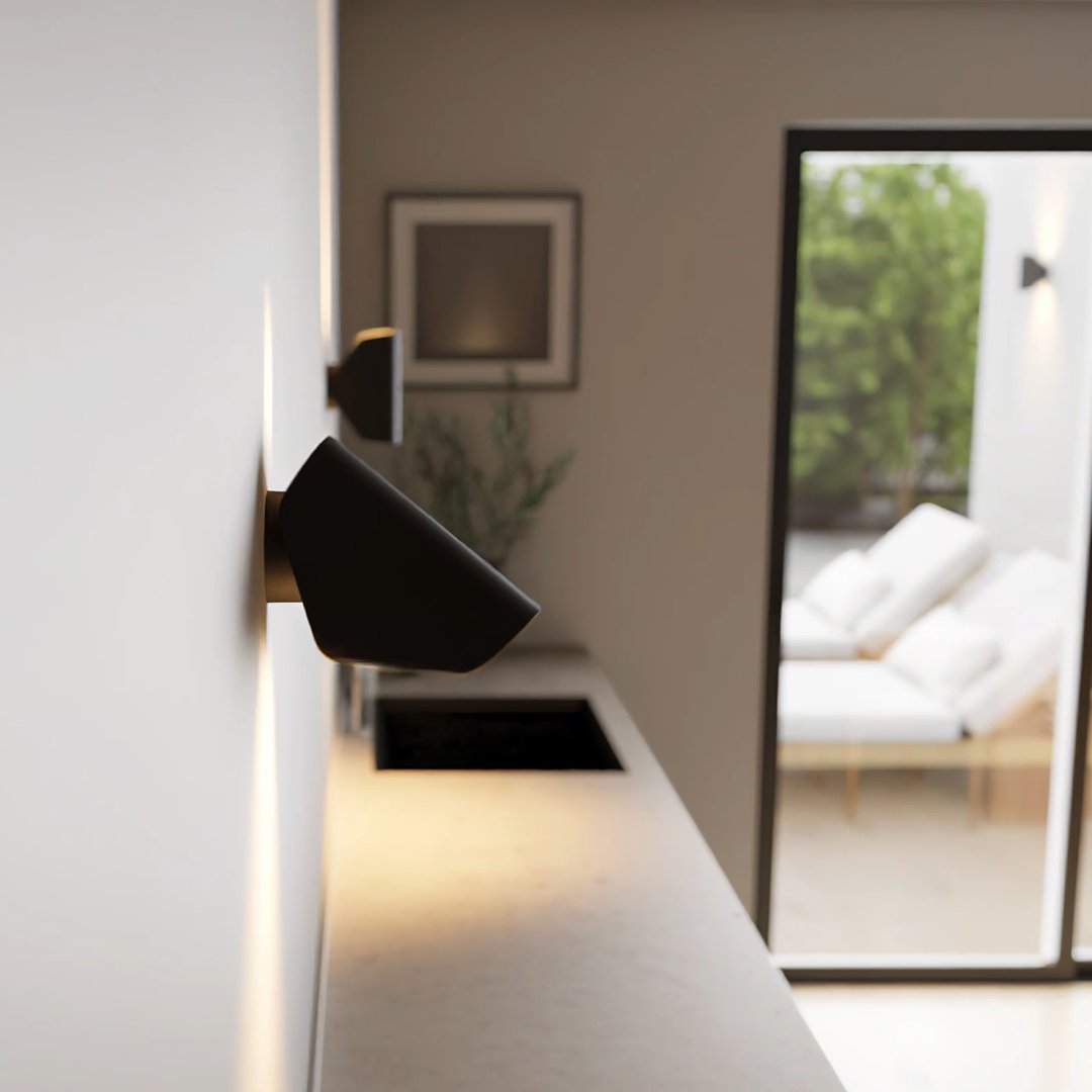 CYGNUS 2.0 | Nowoczesna lampa ścienna | Delikatne i nastrojowe oświetlenie | Wyrafinowany design | Idealny do stylowej aranżacji każdego