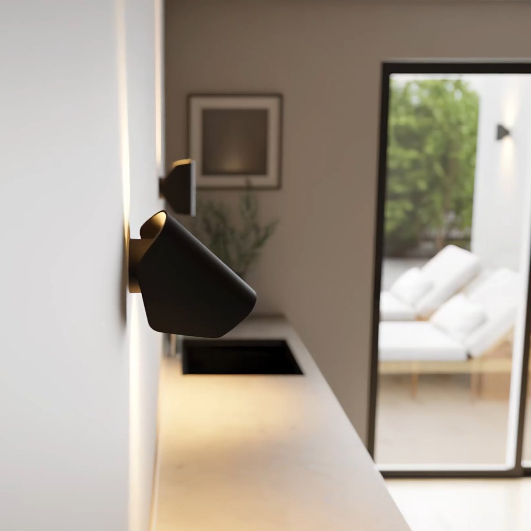 CYGNUS 2.0 | Nowoczesna lampa ścienna | Delikatne i nastrojowe oświetlenie | Wyrafinowany design | Idealny do stylowej aranżacji każdego