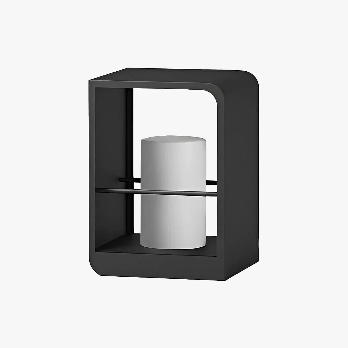 Solar LED Havelanterne | Vejrbestandig | Energieffektiv | Elegant Design | Belysning til Have og Terrasse | Sort | Flere Størrelser | LED